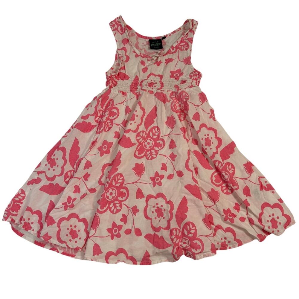 Mini Boden Toddler Girls Lightweight Floral Dress 3-4 Years